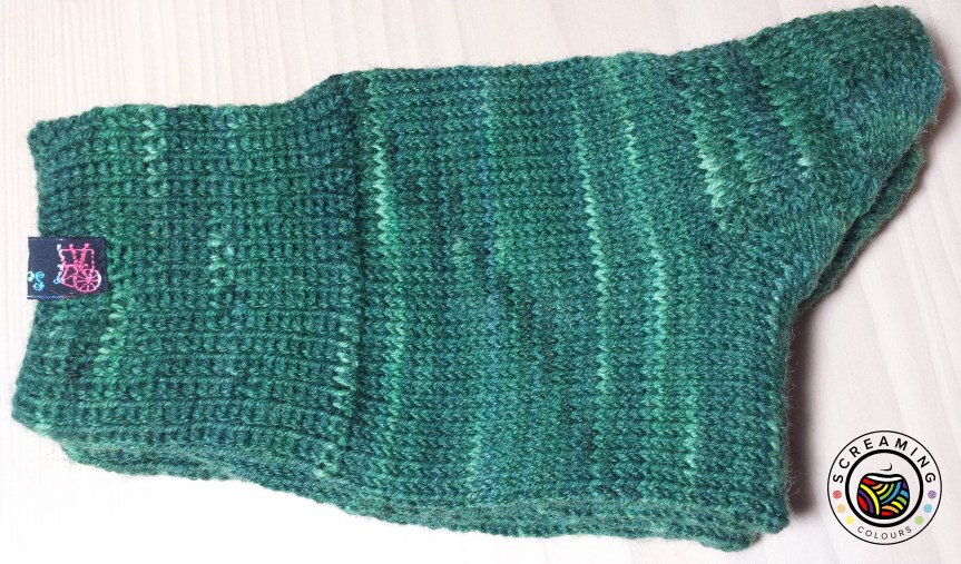 Weihnachtsgeschenk handgestrickte Socken 4