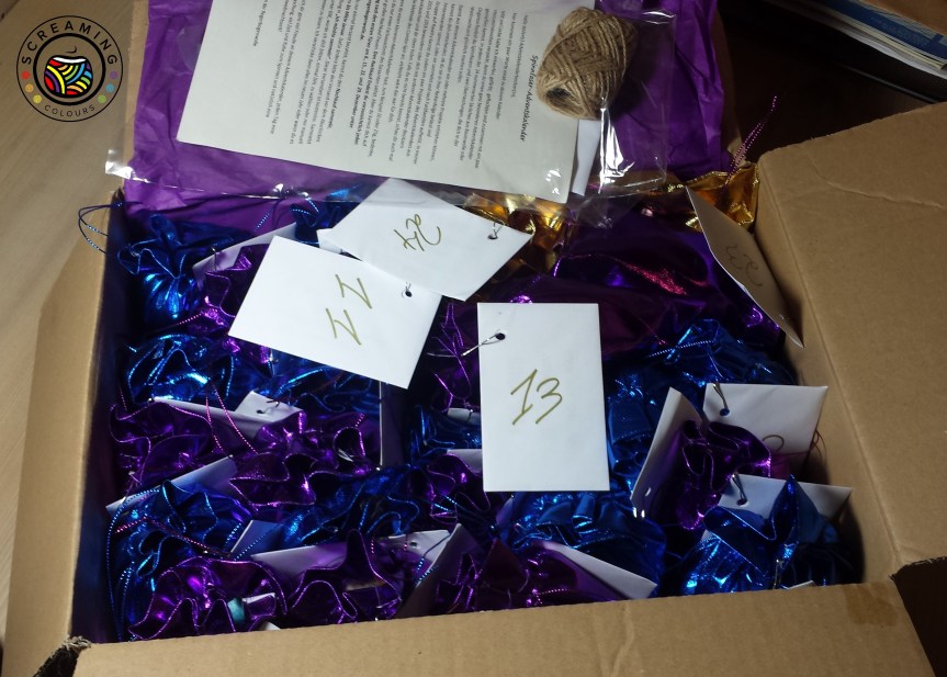 Regenbogenwolle Adventskalender 2017