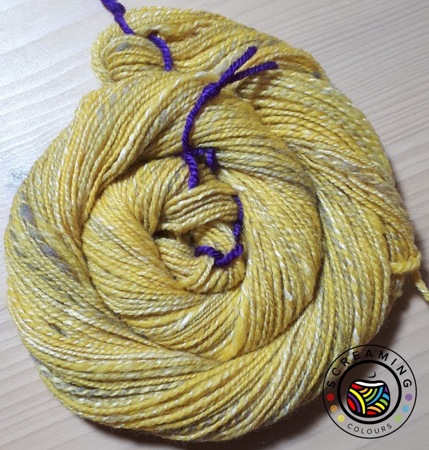 Merino-Schwarzkopf-Tussahseide 1