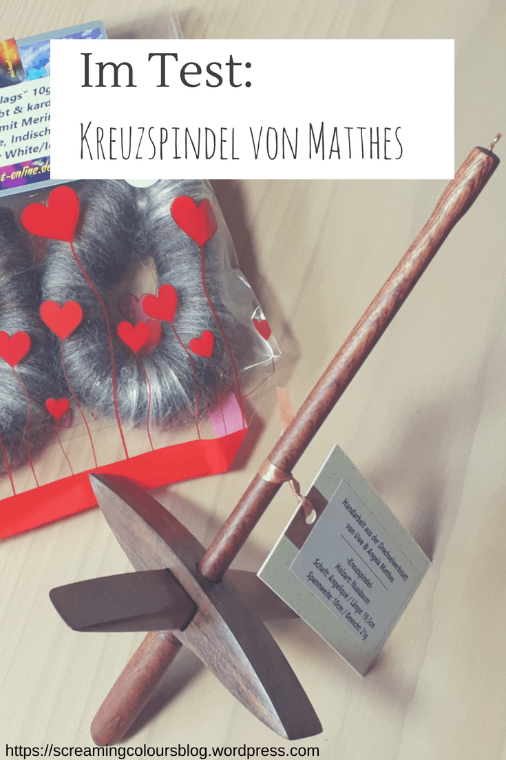 Test Kreuzspindel Pinterest
