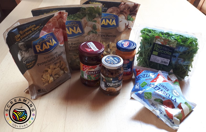 Tortellinisalat Zutaten