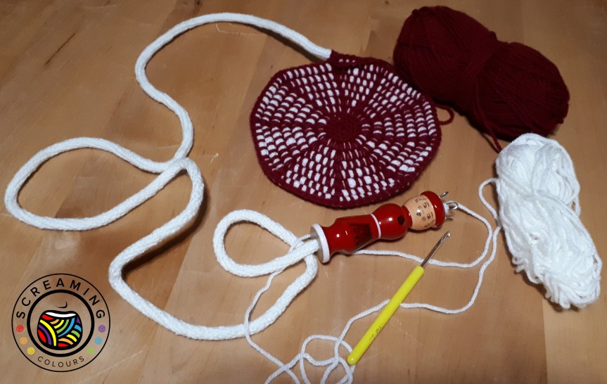 Strickliesel-Körbchen Zwischenstand 3