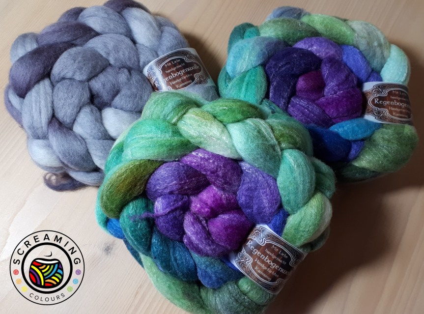 Regenbogenwolle Set Tauchen im Riff-Steinmauer