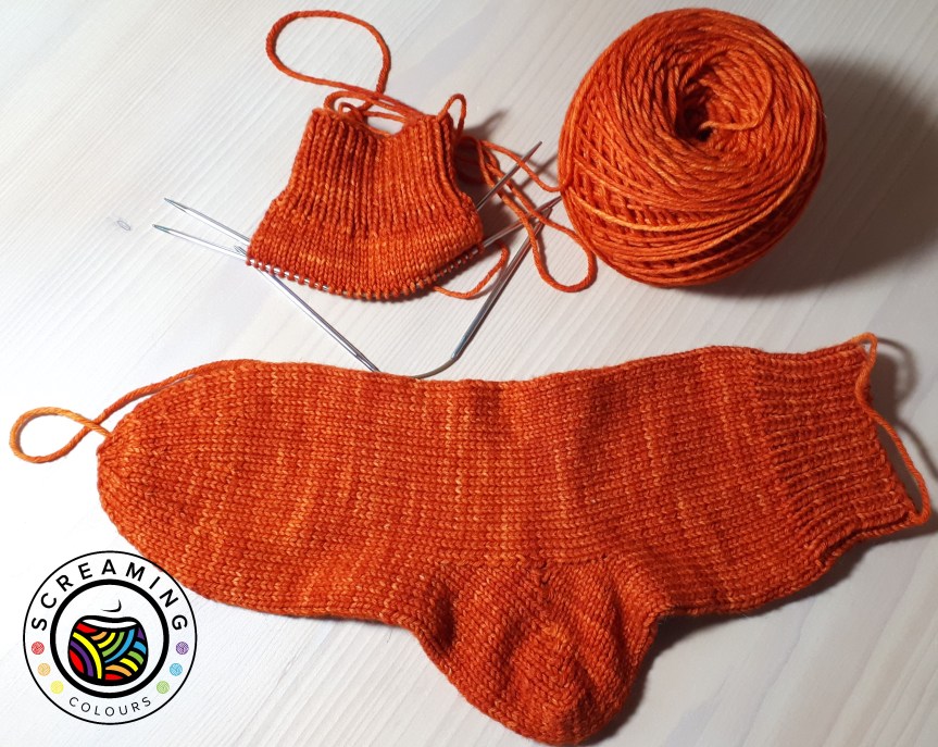 Rostsocken - Zwischenstand 1