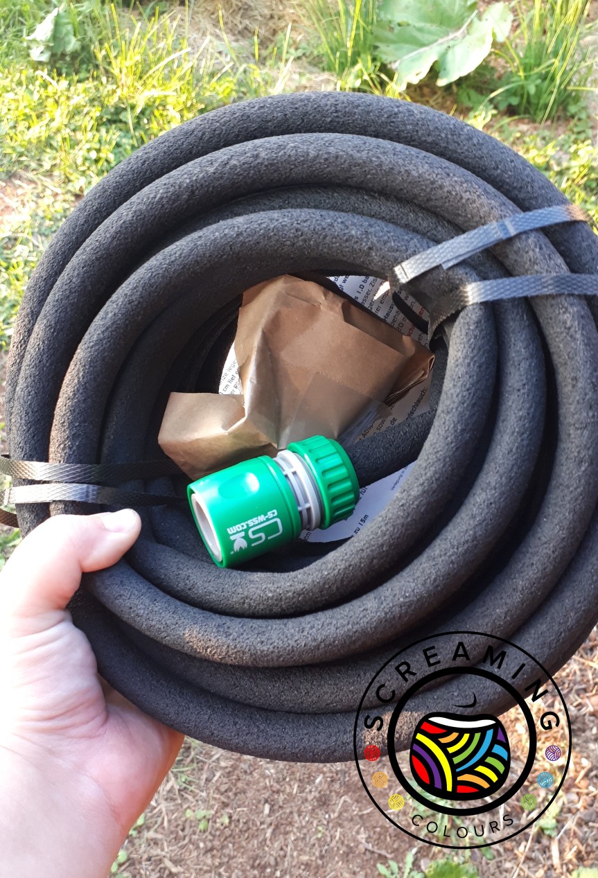 salatturm - sickerschlauch