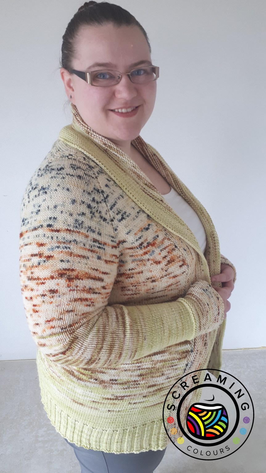 Comfort Fade Cardi fertig 6