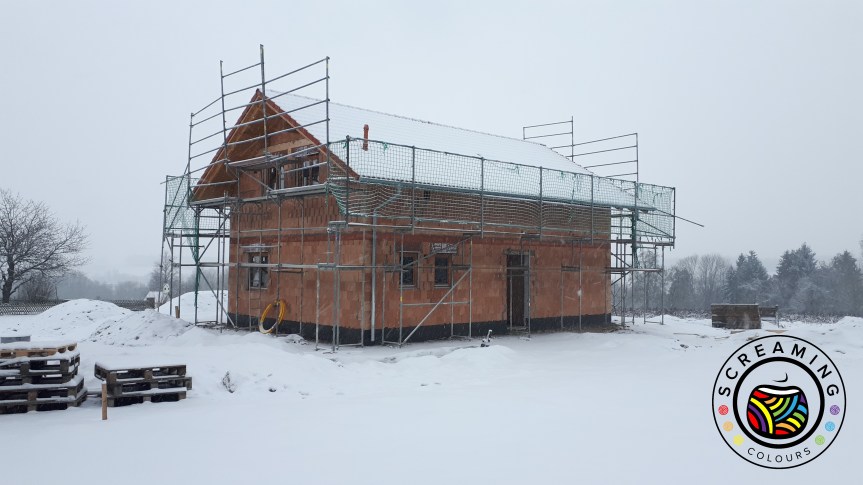 Unser Traum vom Haus – Rohinstallation Elektro, Heizung, Sanitär und&nbsp;Innenputz