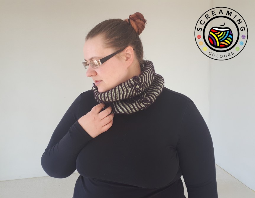 Brioche Cowl fertig 1