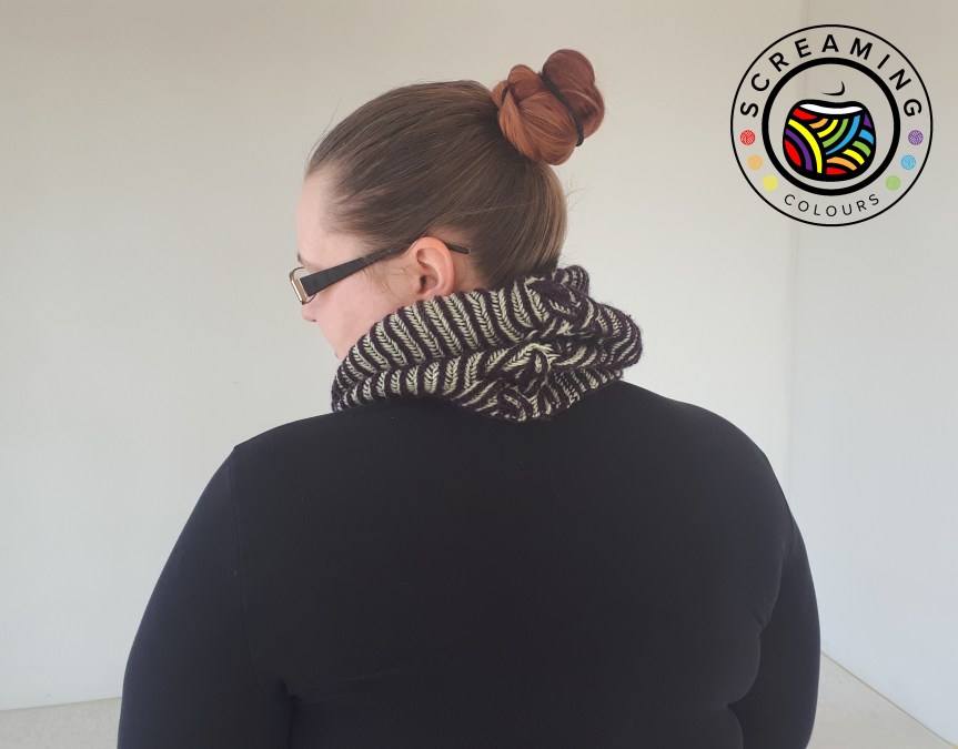 Brioche Cowl fertig 3