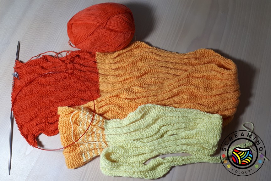Sequence knitting Zwischenbericht 2