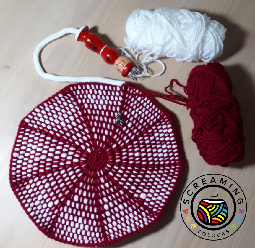 Strickliesel-Körbchen Zwischenstand 6