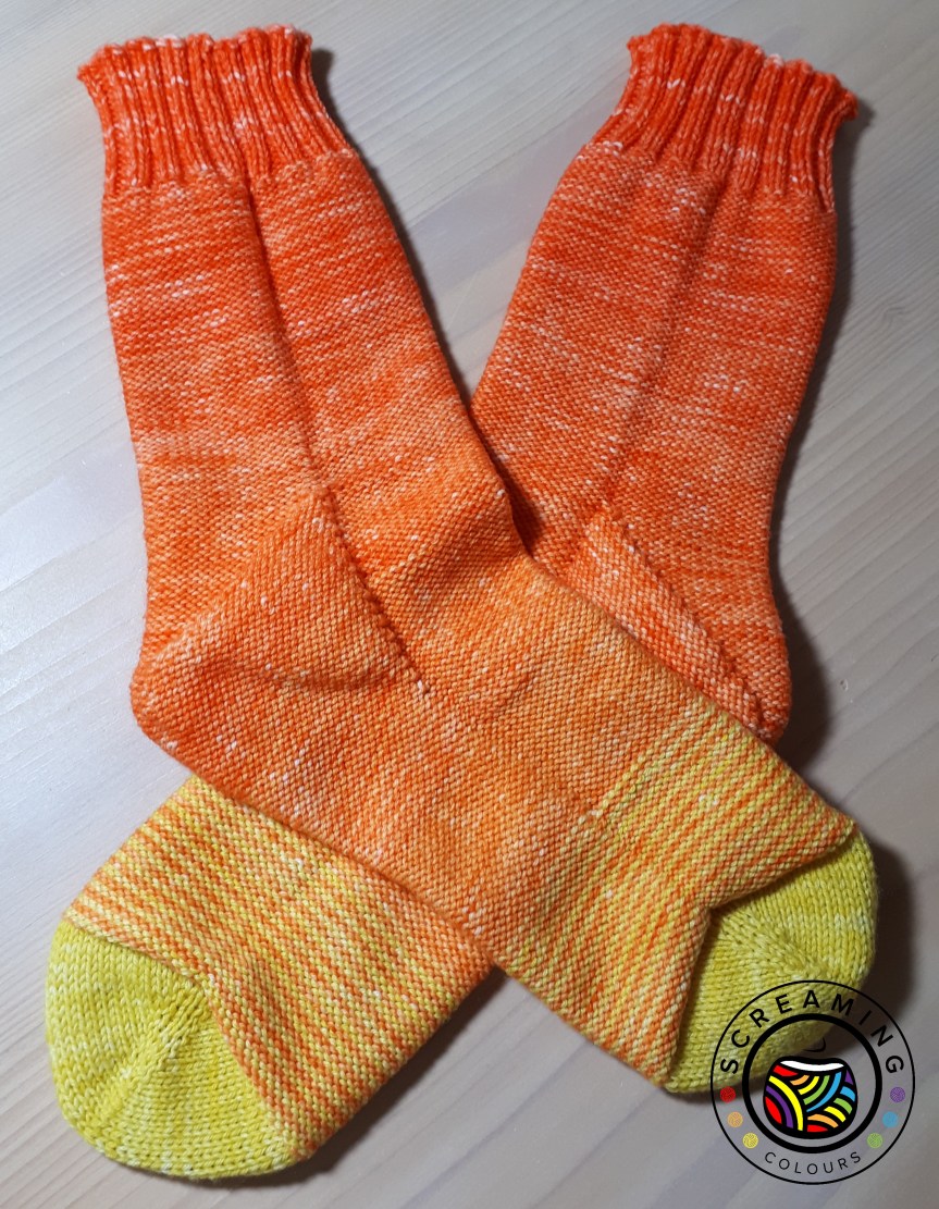Fluorite Socks fertig 2