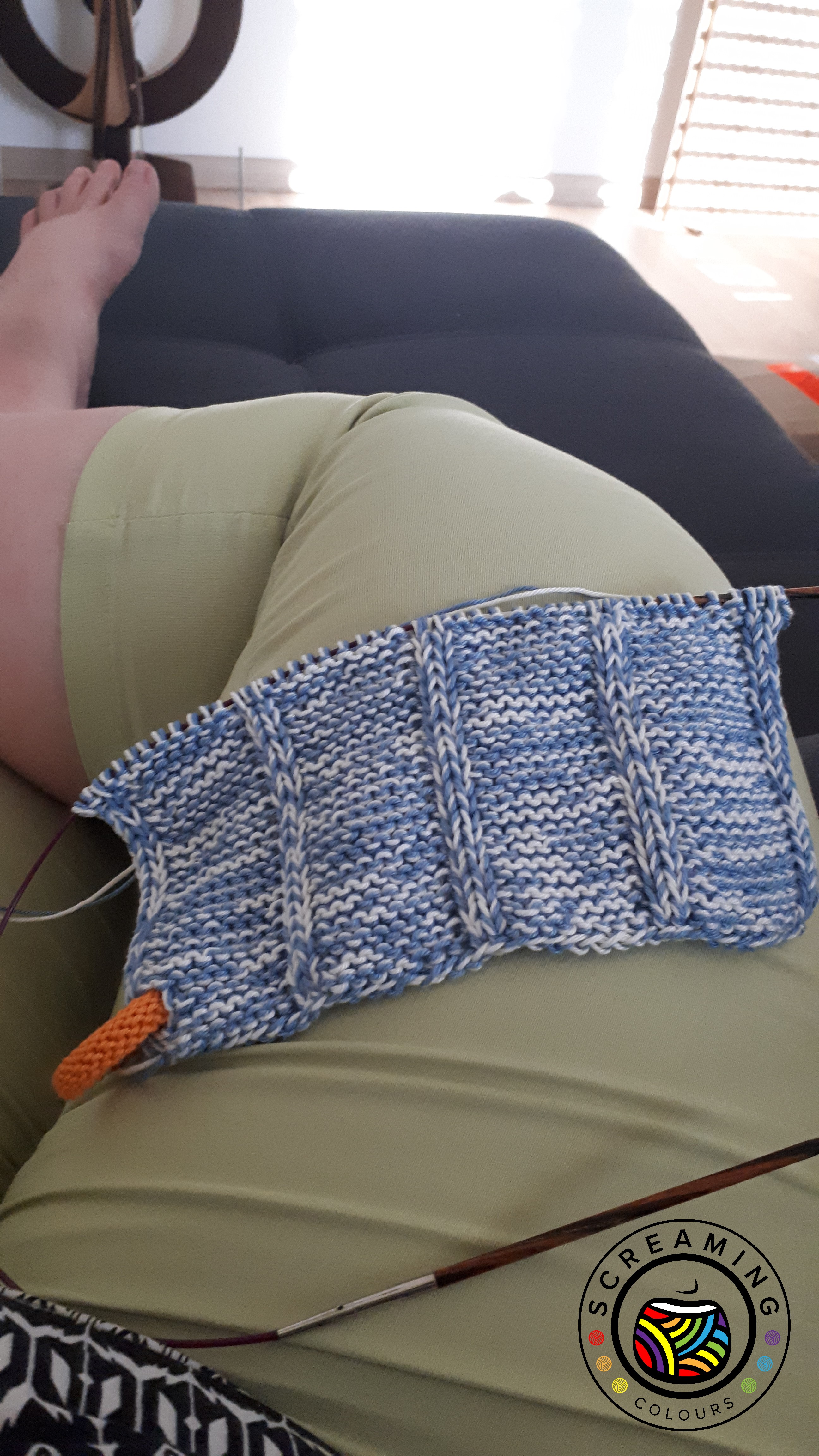 Bakers Twine angestrickt 2