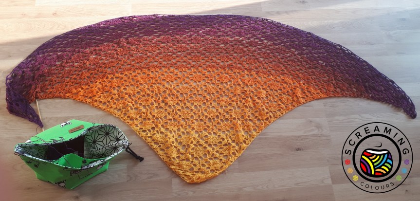 Häkeltuch Zwischenbericht 3