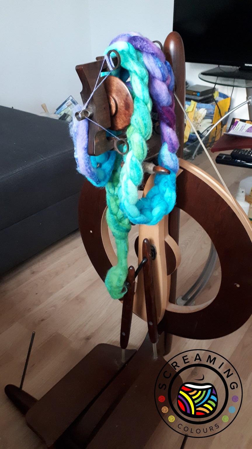 Libellensirene angesponnen