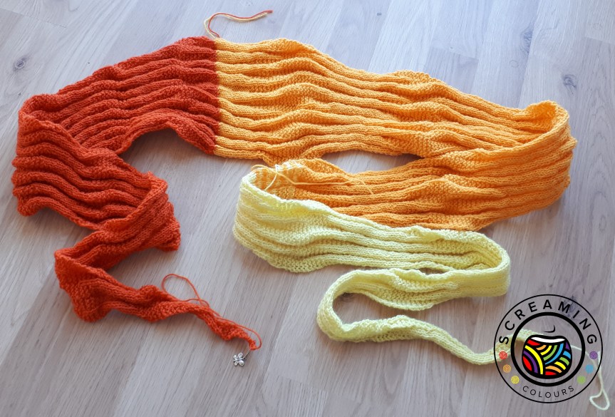 Sequence knitting Zwischenbericht 6
