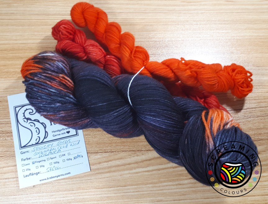 Krakenyarns, Squishy Socks Kilauea