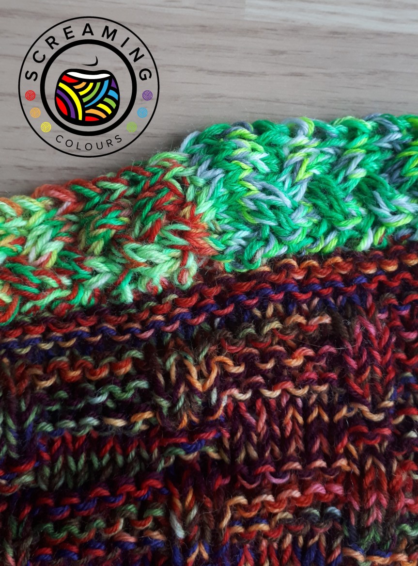 Mystery Decke fertig Detail