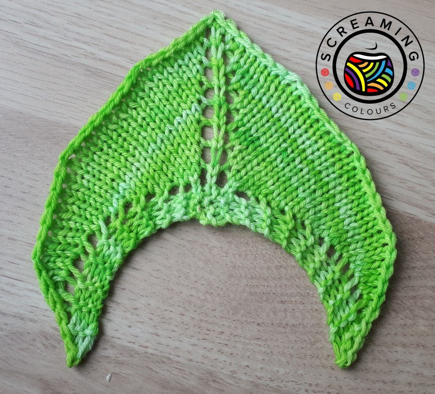 Winged Triangular Shawl